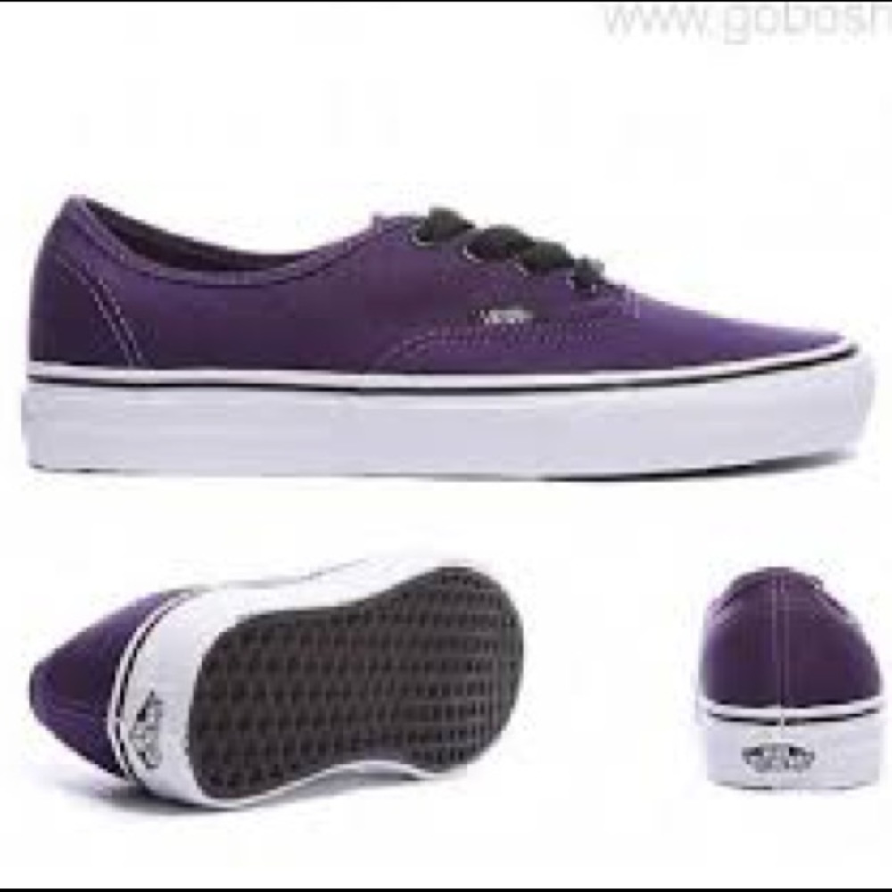 NEW AUTHENTIC VANS sneakers in blackberry - Picture 2 of 7
